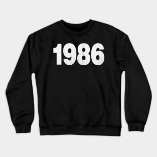 1986 Vintage Crewneck Sweatshirt